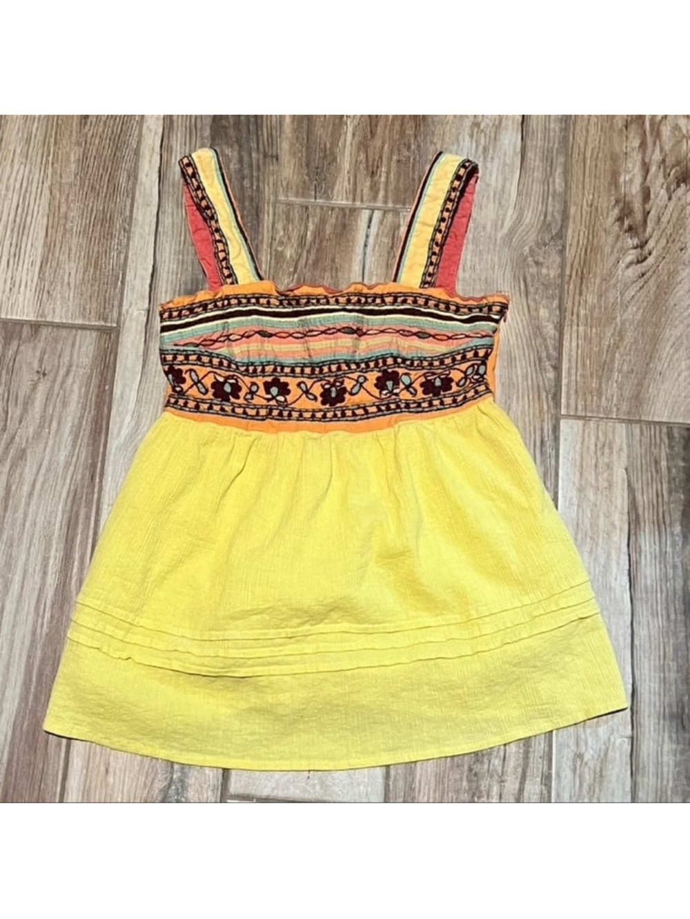 Double D Ranch Babydoll Smocked Top